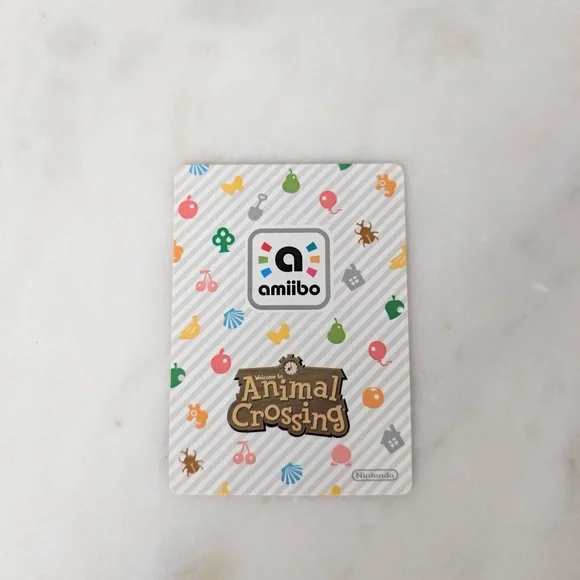 Tiffany 030 Animal Crossing NINTENDO Amiibo Card Series 1 MINT NEW HORIZON - Picture 2 of 2